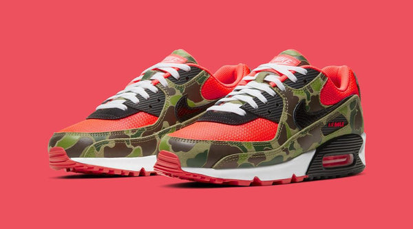 Air max 90 red and outlet green