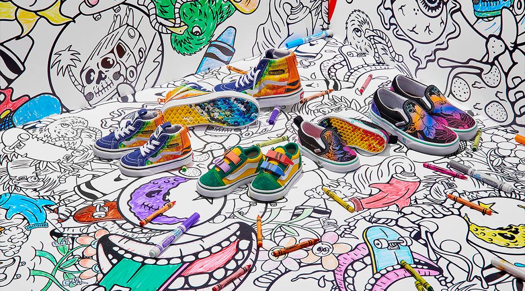 Vans + Crayola
