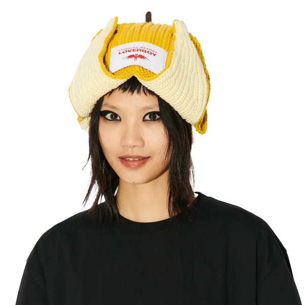 Charles Jeffrey LOVERBOY Chunky Banana Beanie 'Yellow' – FitminShops