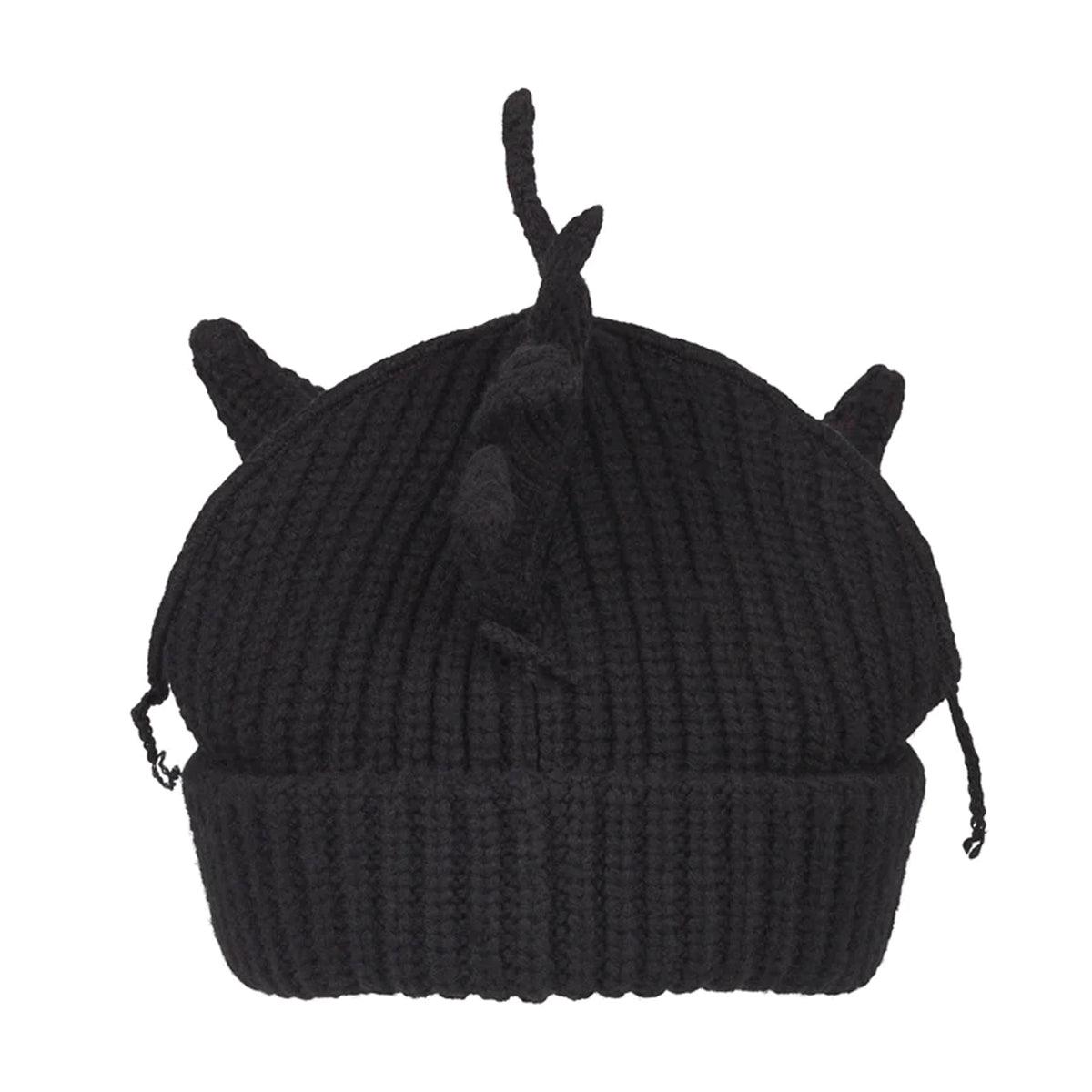 Chunky Dragon Beanie 'Black'