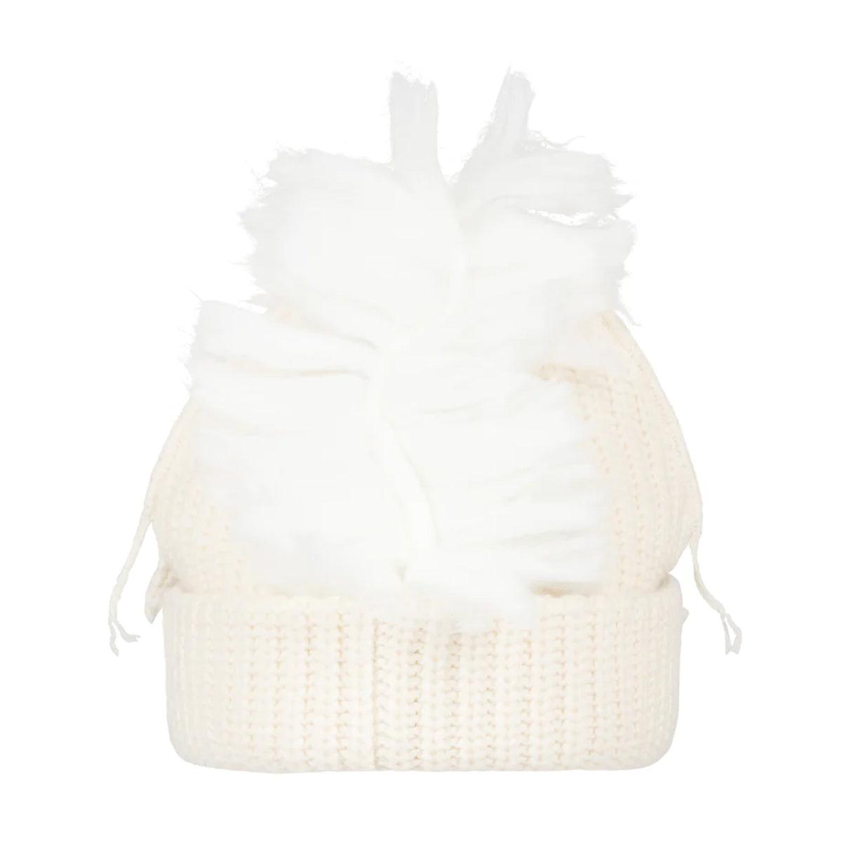 Chunky Unicorn Beanie 'Ecru'