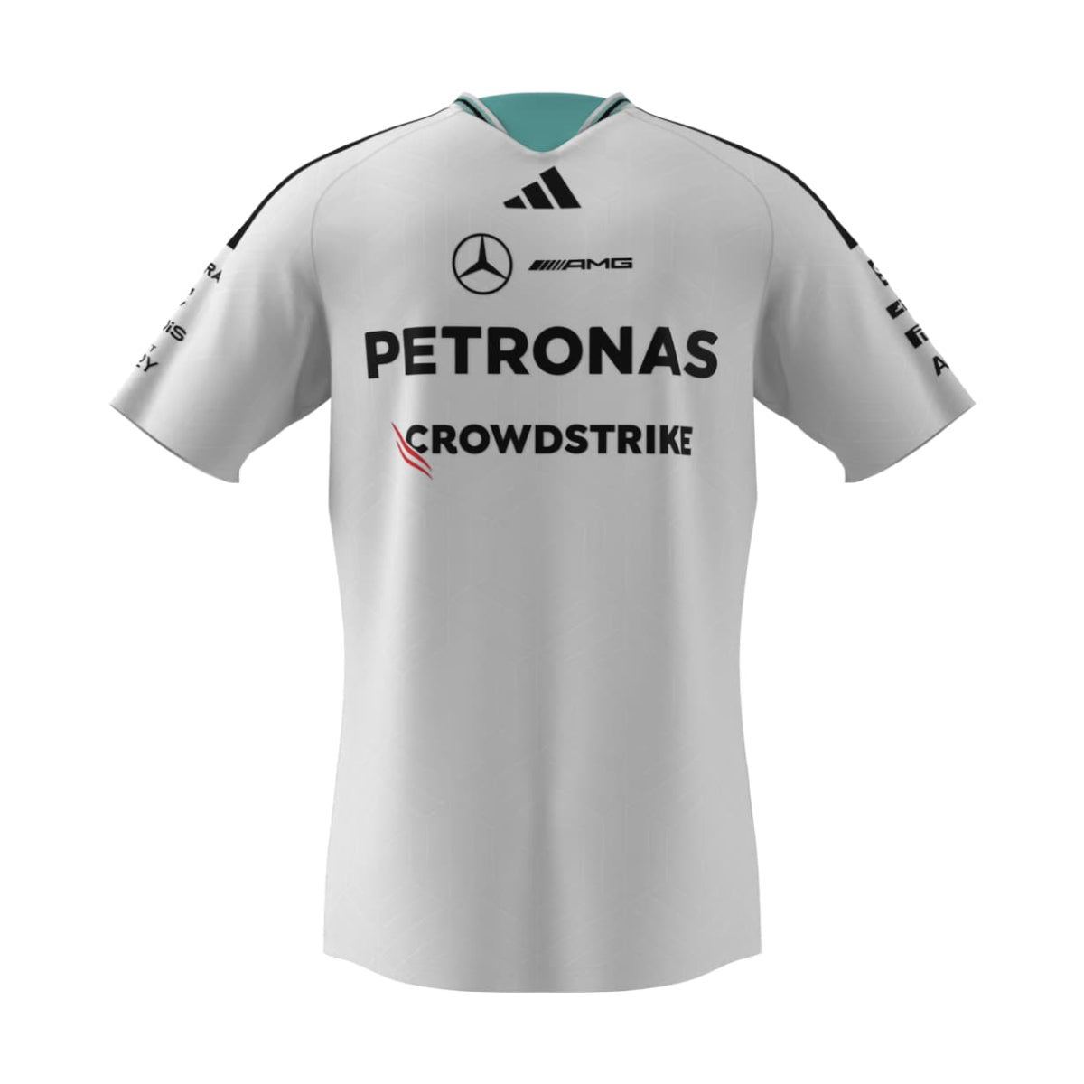 + Mercedes AMG Petronas F1 Team Driver Jersey Authentic 'White'