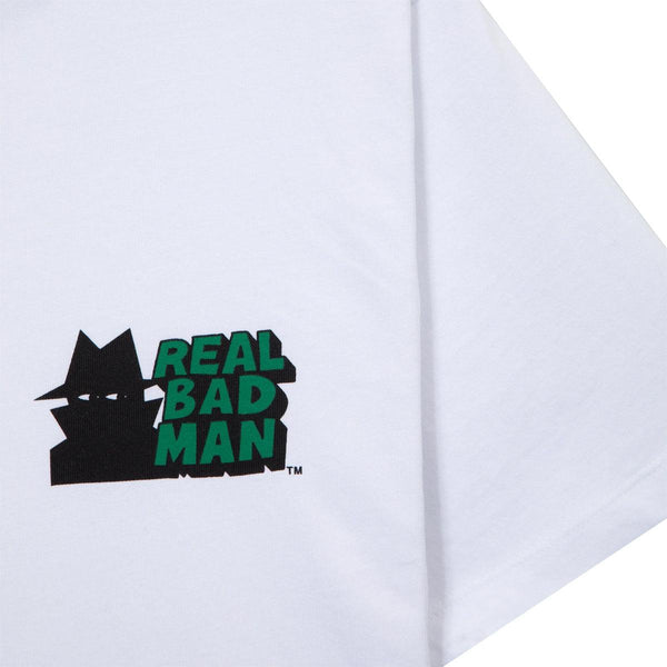 Real Bad Man Classic Watch Tee 'White' – HealthdesignShops