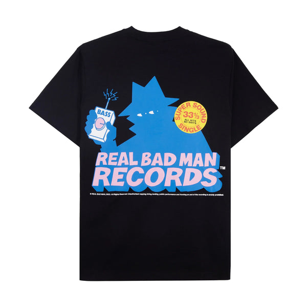 Real Bad Man RBM Records Tee 'Black' – HealthdesignShops