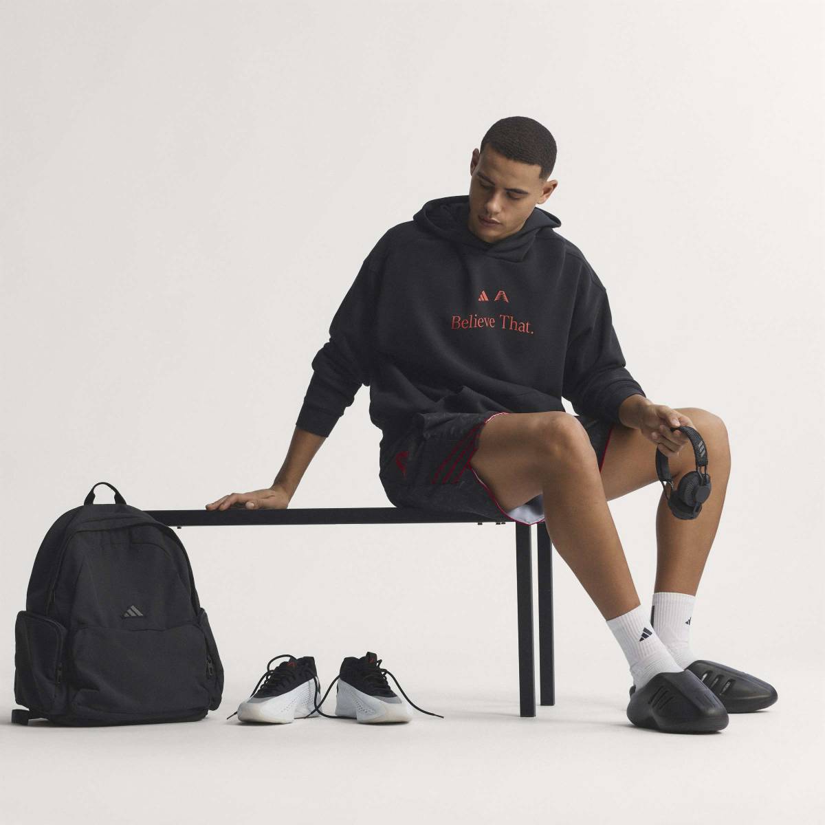 Anted Crazy Lite AOP Shorts 'Black'