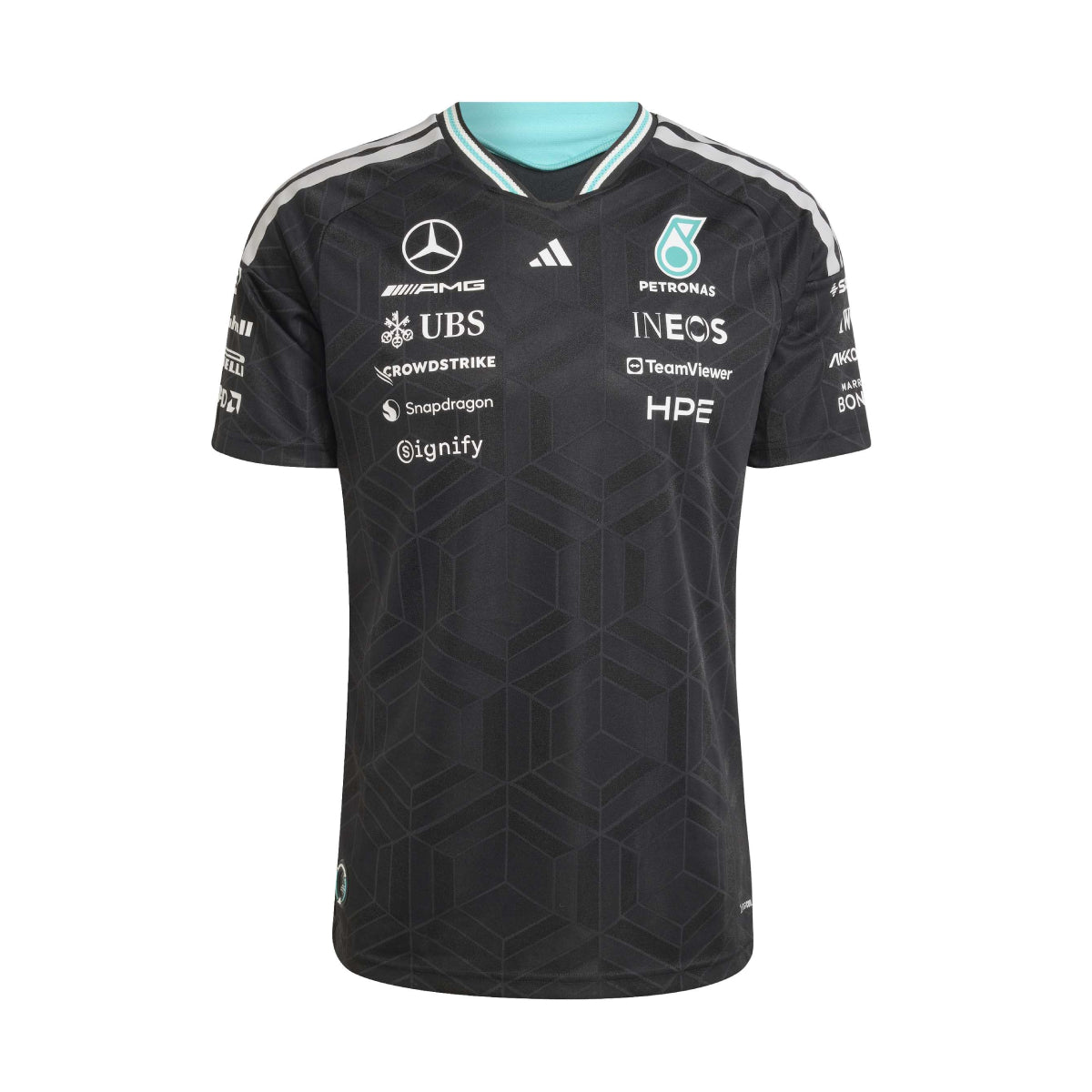 + Mercedes AMG Petronas F1 Team Driver Jersey Authentic 'Black'