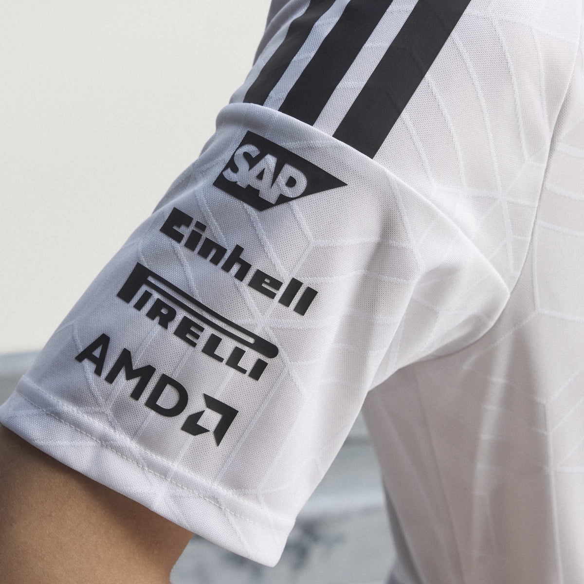 + Mercedes AMG Petronas F1 Team Driver Jersey Authentic 'White'