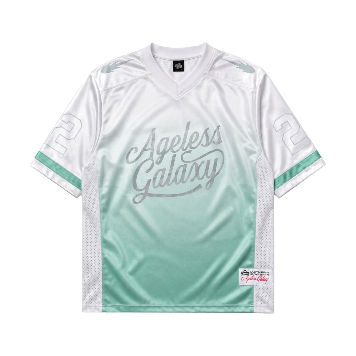 022 Jersey 'White Mint Green'