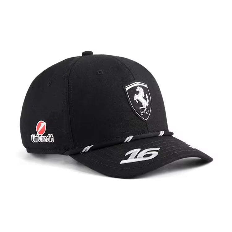 + Scuderia Ferrari HP F1 Team Charles Leclerc Singapore Baseball Cap 'PUMA Black'