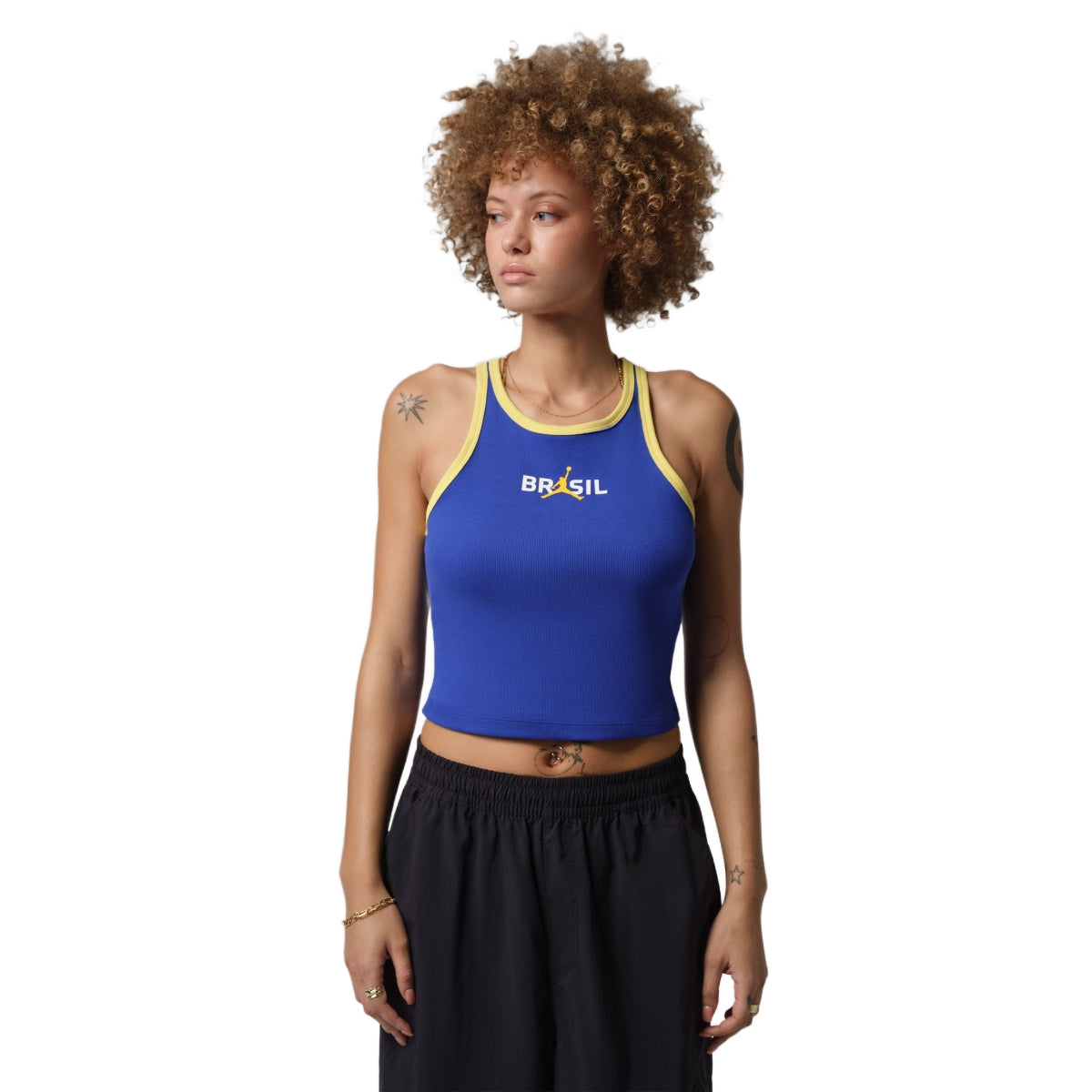 + Brasil Futebol Wmns Tank 'Old Royal'