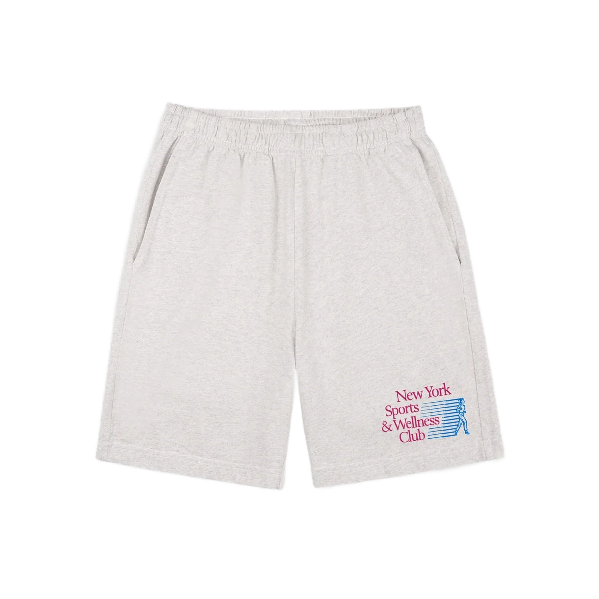 NY Motion Gym Shorts 'Heather Grey'