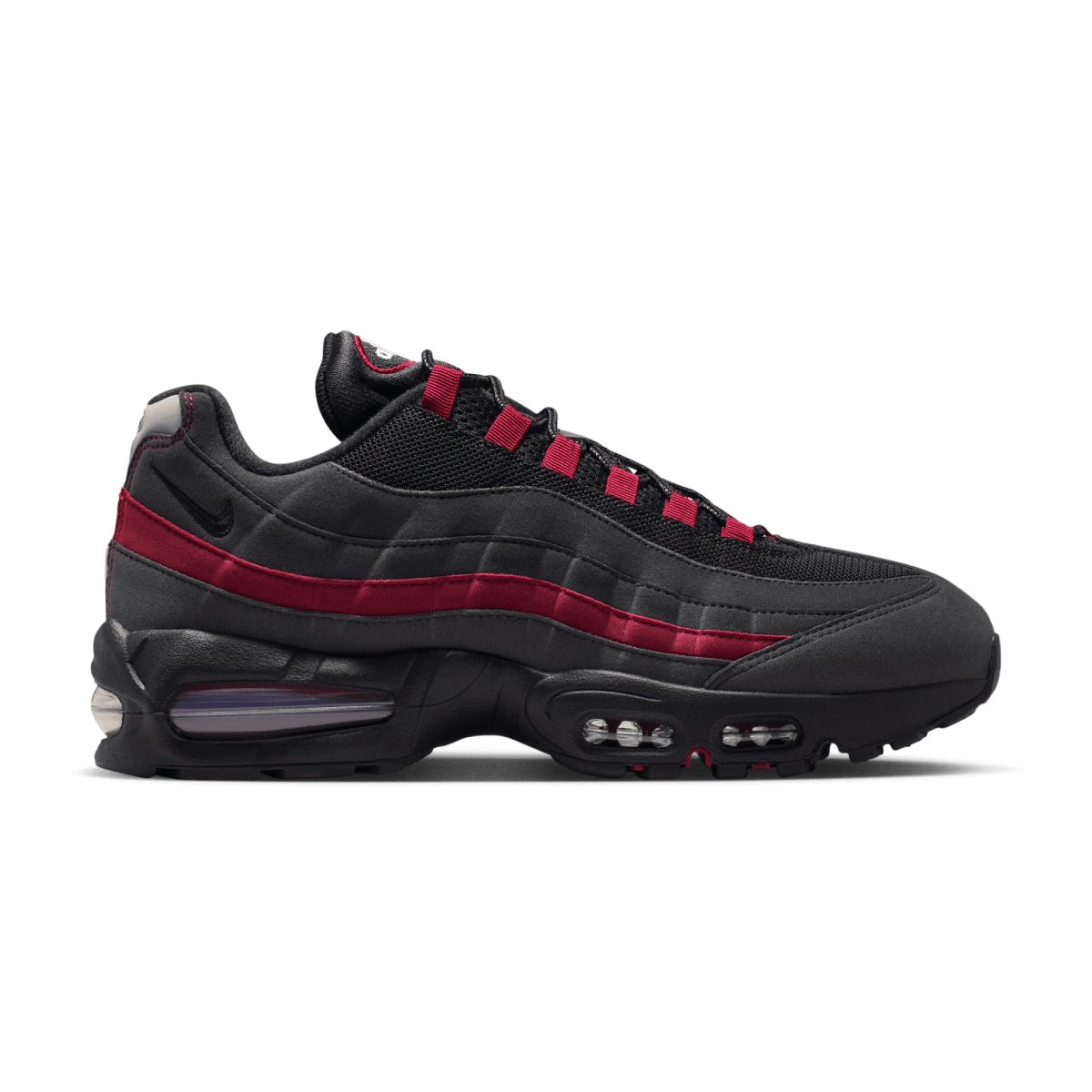 Air Max 95 Big Bubble 'Black Team Crimson Wolf Grey'