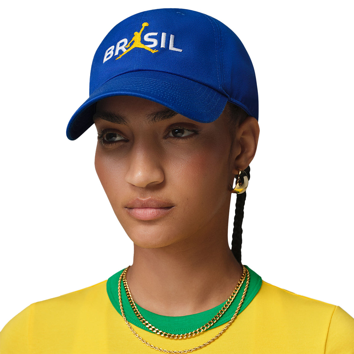 + Brasil Futbol Unstructed Cap 'Old Royal'
