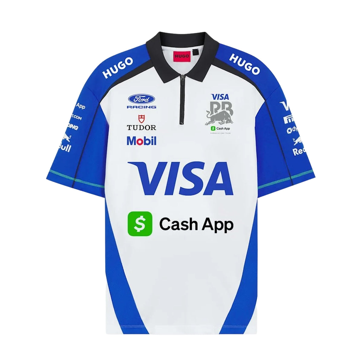 + Visa Cash App Racing Bulls Team Polo 'Blue'