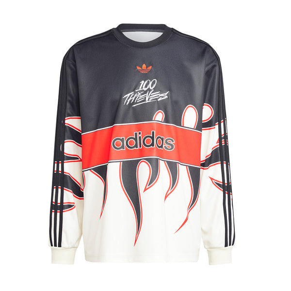 ★adidas x 100 THIEVES★コラボ★長袖ジャージー★追跡可 1_3d80ed88-3d39-45d5-87d3-