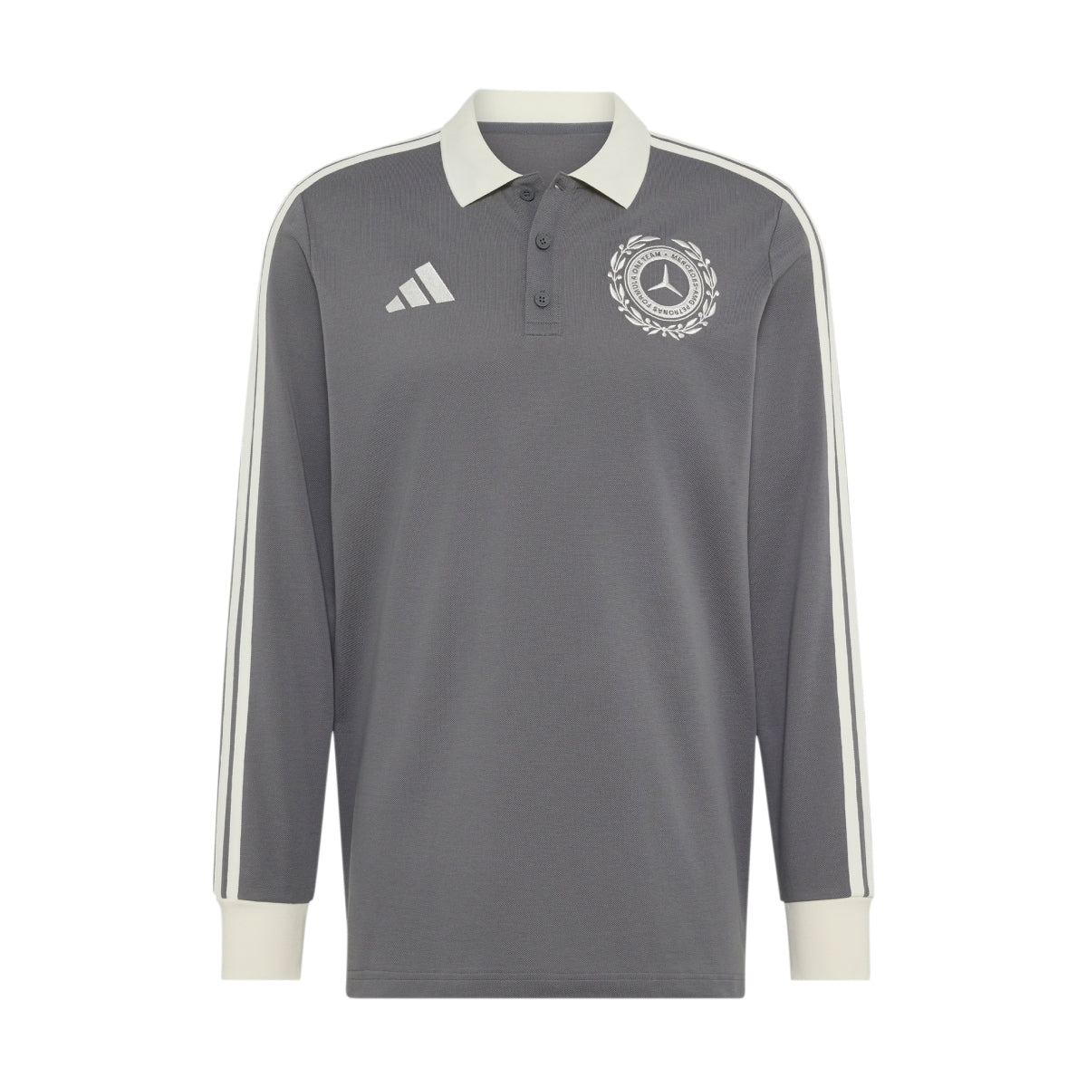 + AMG Petronas Formula 1 Team Silver Arrows Icon Polo 'Granite'