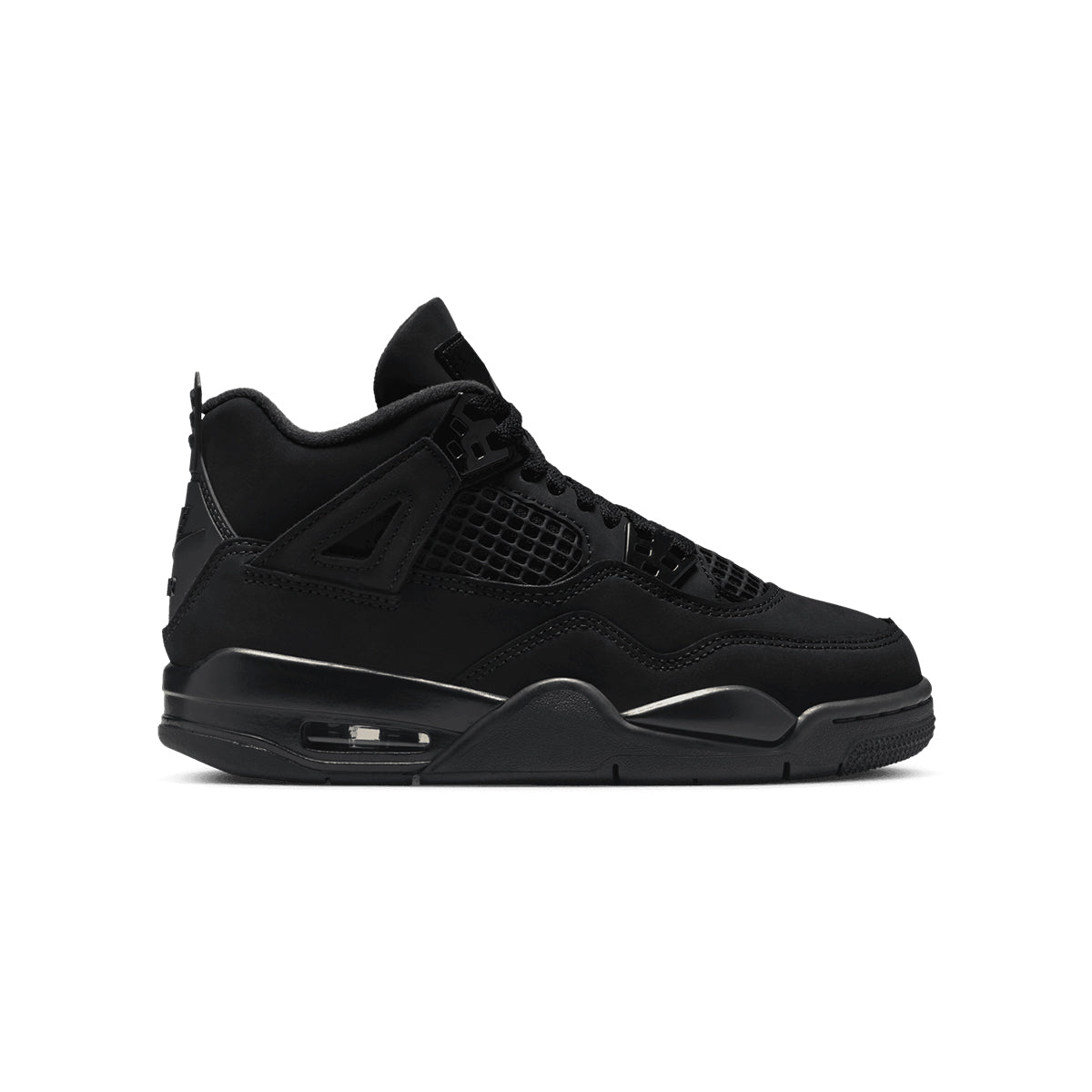 Kids Air Jordan 4 Retro 'Black Cat'