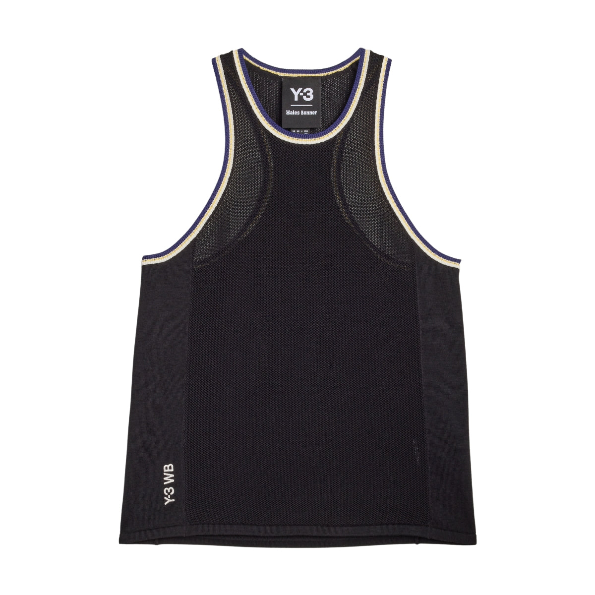 + Wales Bonner Knit Tank Top 'Black'
