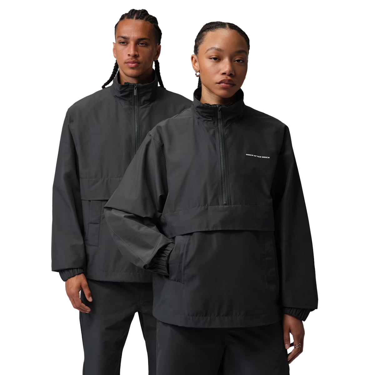 + Nigel Sylvester Brick After Brick 1/2-Zip Jacket 'Anthracite'