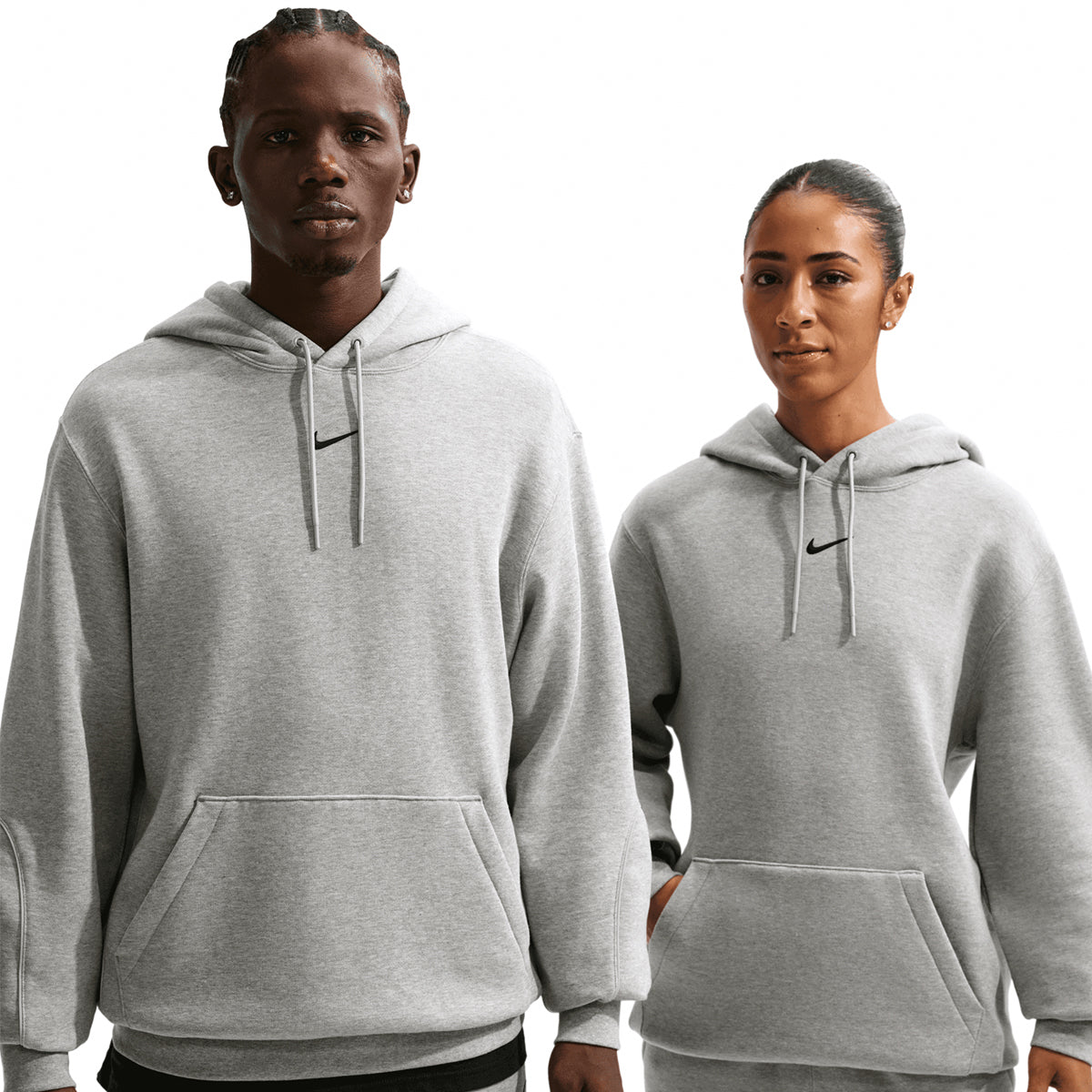 + Nocta Caridnal Stock Fleece CS Hoodie 2 'Dark Grey Heather'