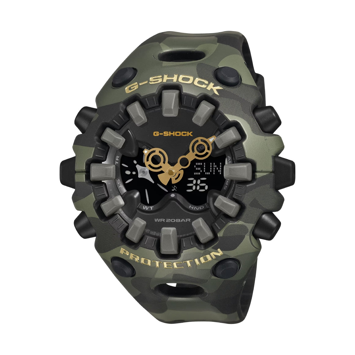 BOLD CAMO ANALOG-DIGITAL GA-V01CMG-3A 'Camo Gold'