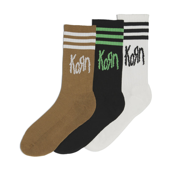 + KoRn Socks 3-Pack 'Multi'
