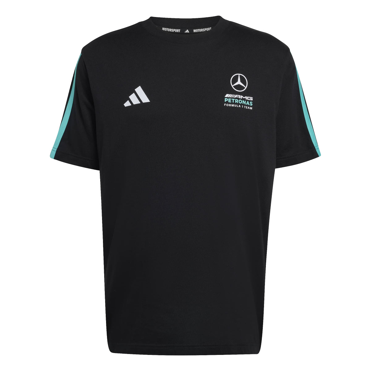 + Mercedes AMG Petronas F1 Team DNA Tee 'Black Semi Mint Rush'