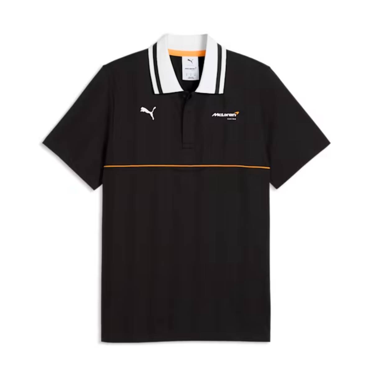 + McLaren Mastercard F1 Team Jacquard Polo 'PUMA Black'