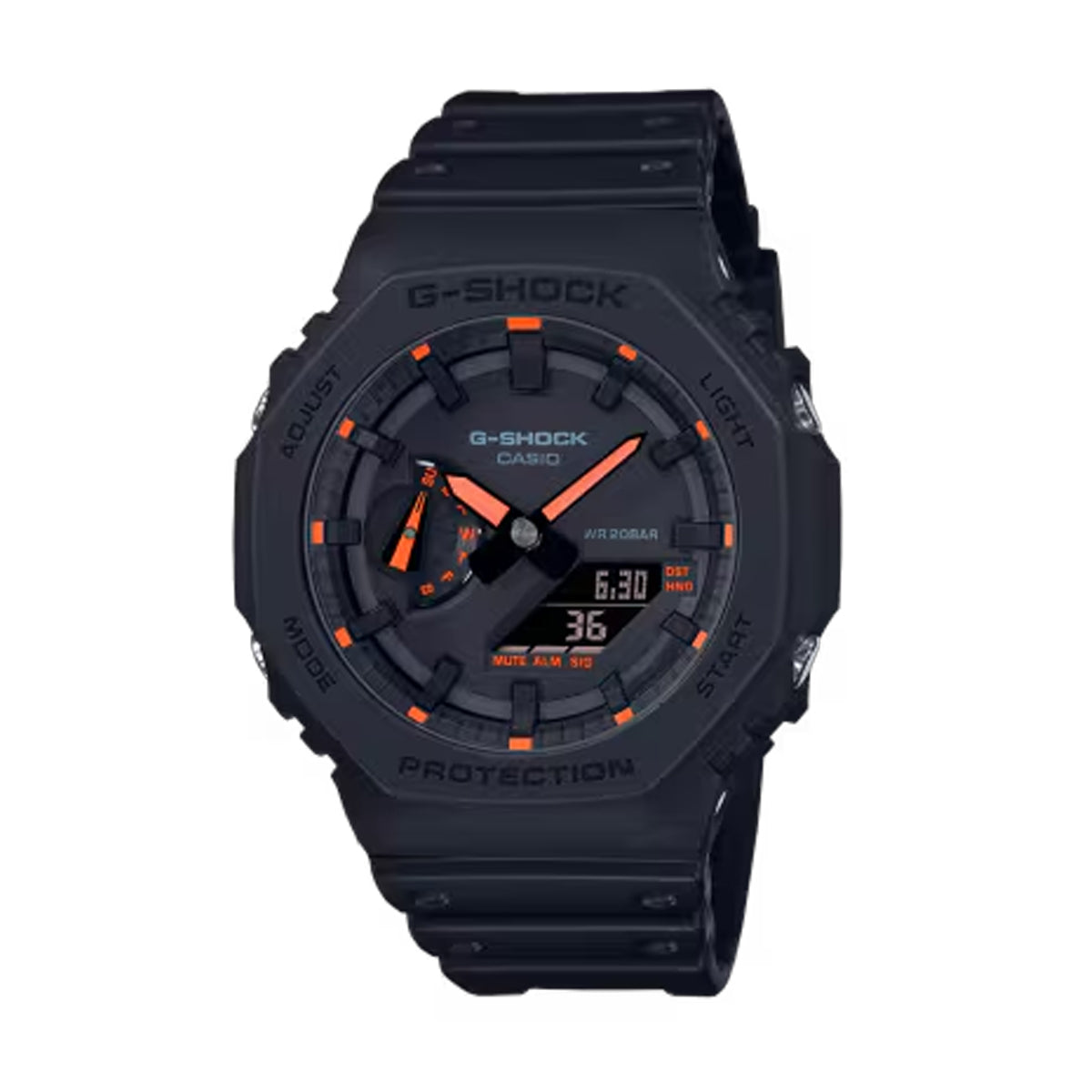 ANALOG-DIGITAL Neon Accent Series GA-2100-1A4