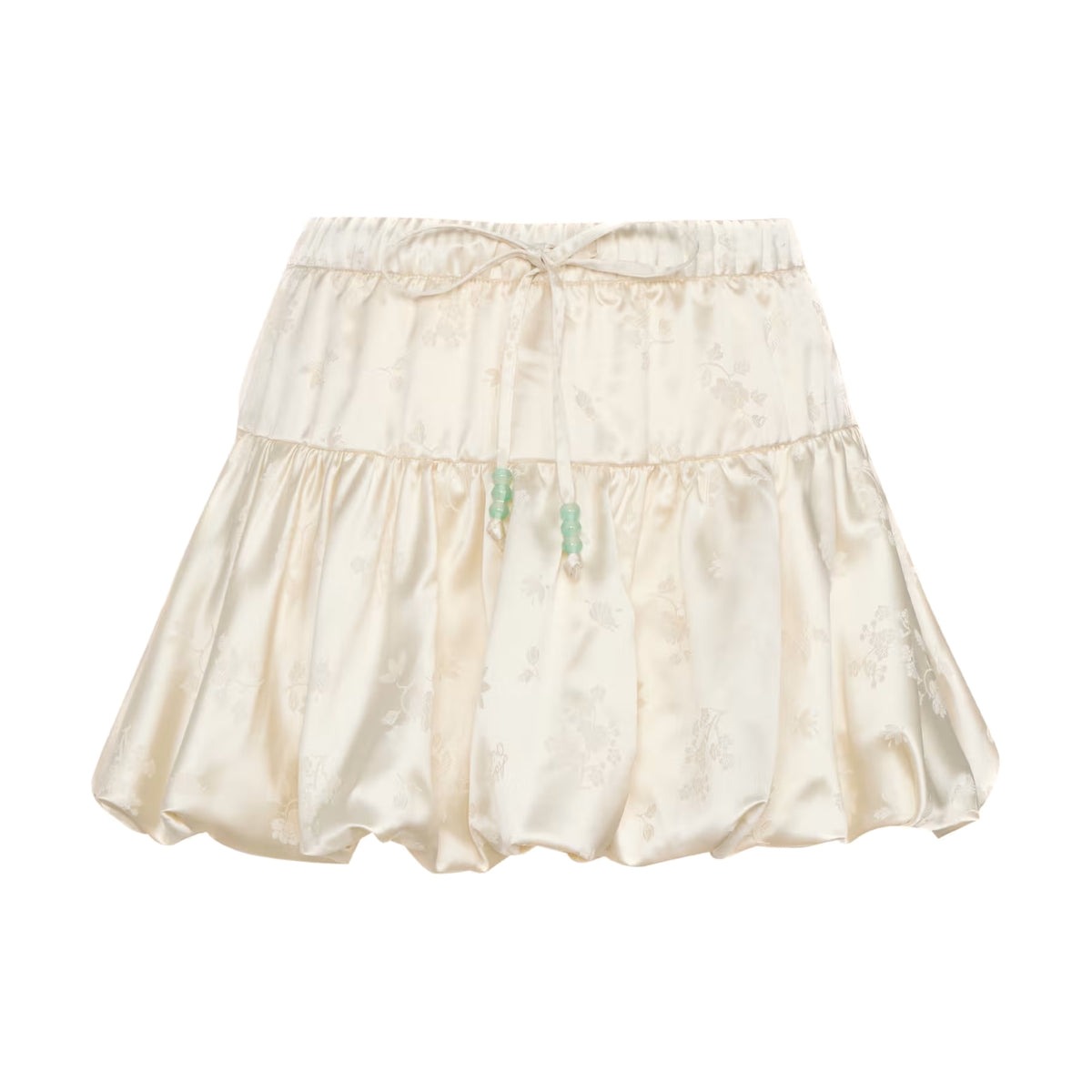 Wmns New Chinese Skirt 'Cream White'