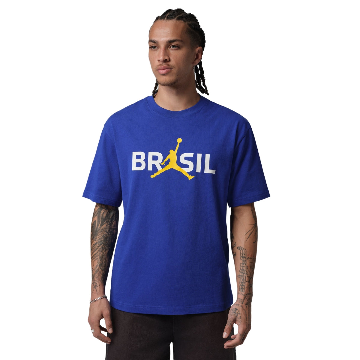 + Brasil Futebol Air Jordan 85 Tee 'Old Royal'