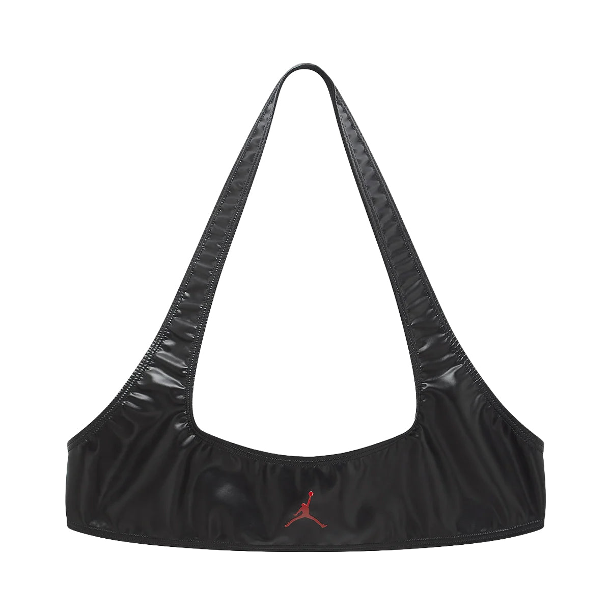 + Mowalola Wmns Halter Bra 'Black Gym Red'