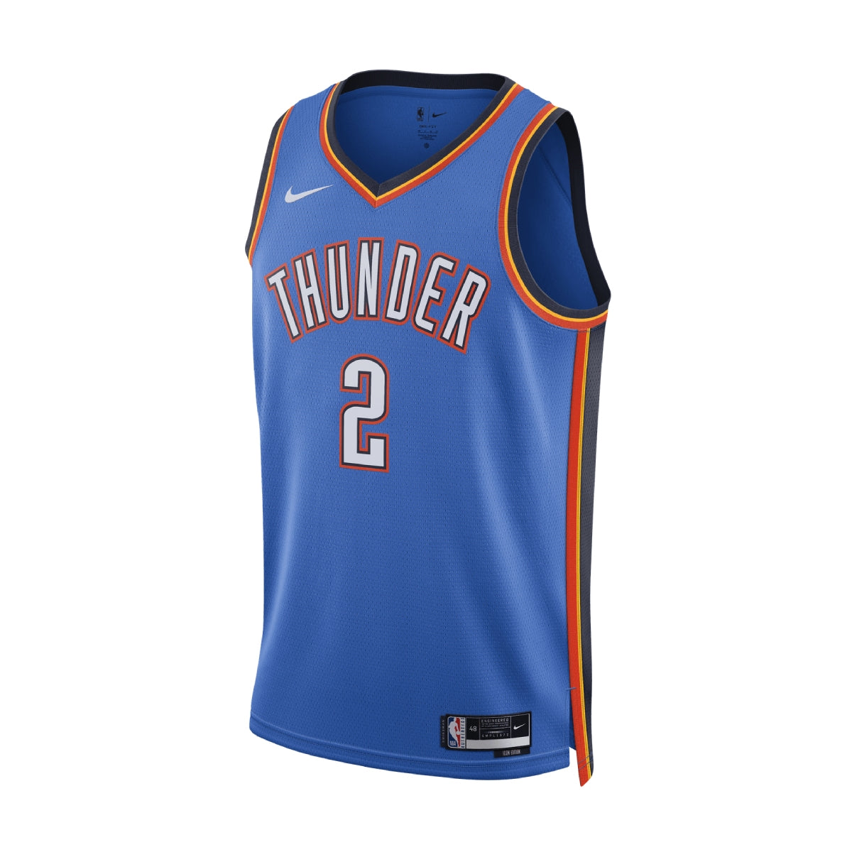 Shai Gilgeous-Alexander Oklahoma City Thunder Icon Edition NBA Swingman Jersey 'Signal Blue'