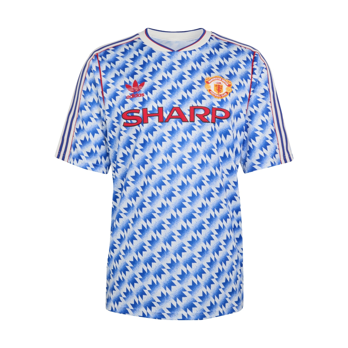+ Machester United 91/92 Away Jersey 'Multicolour'