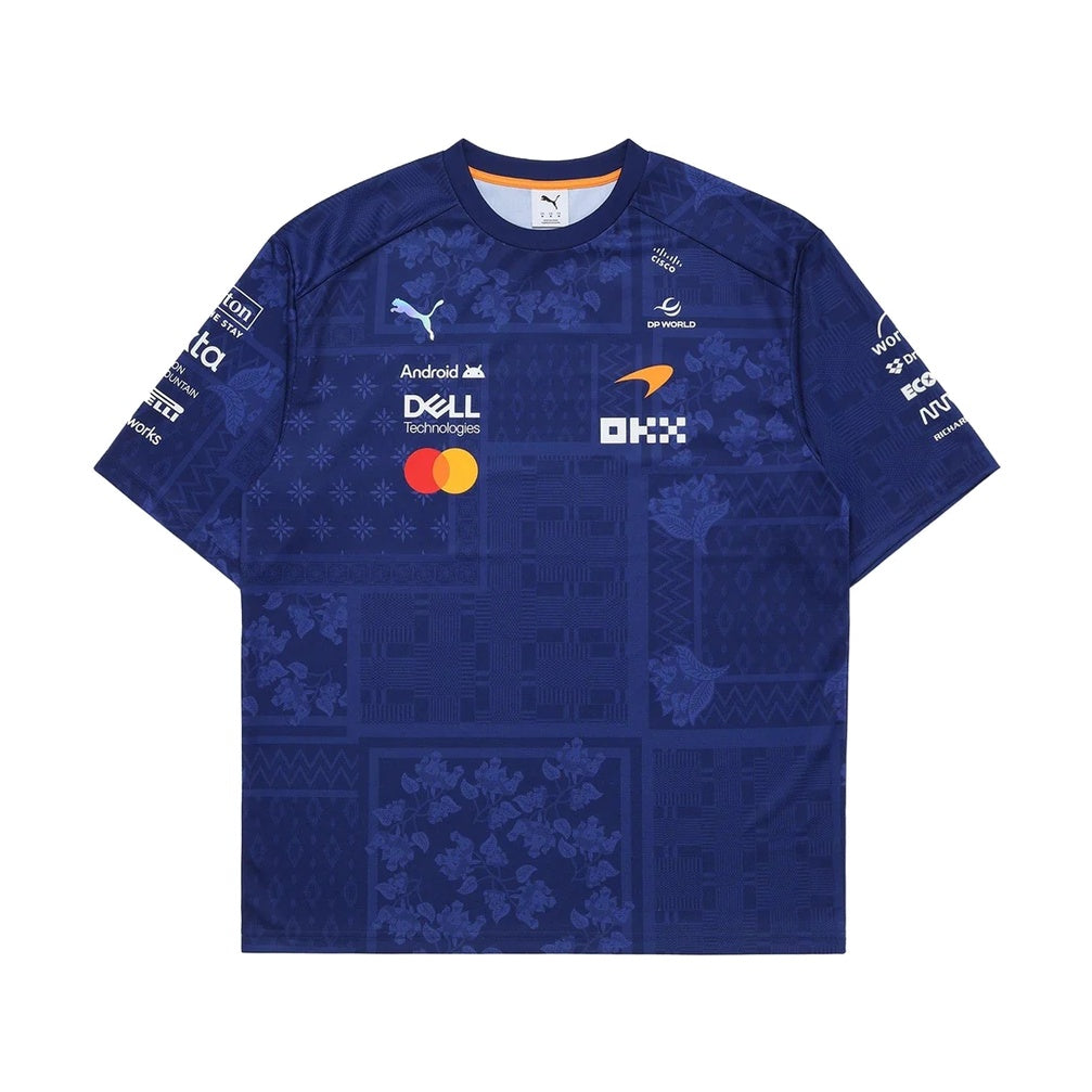 + McLaren Mastercard F1 Team Replica Singapore Drivers Tee 'Blue'