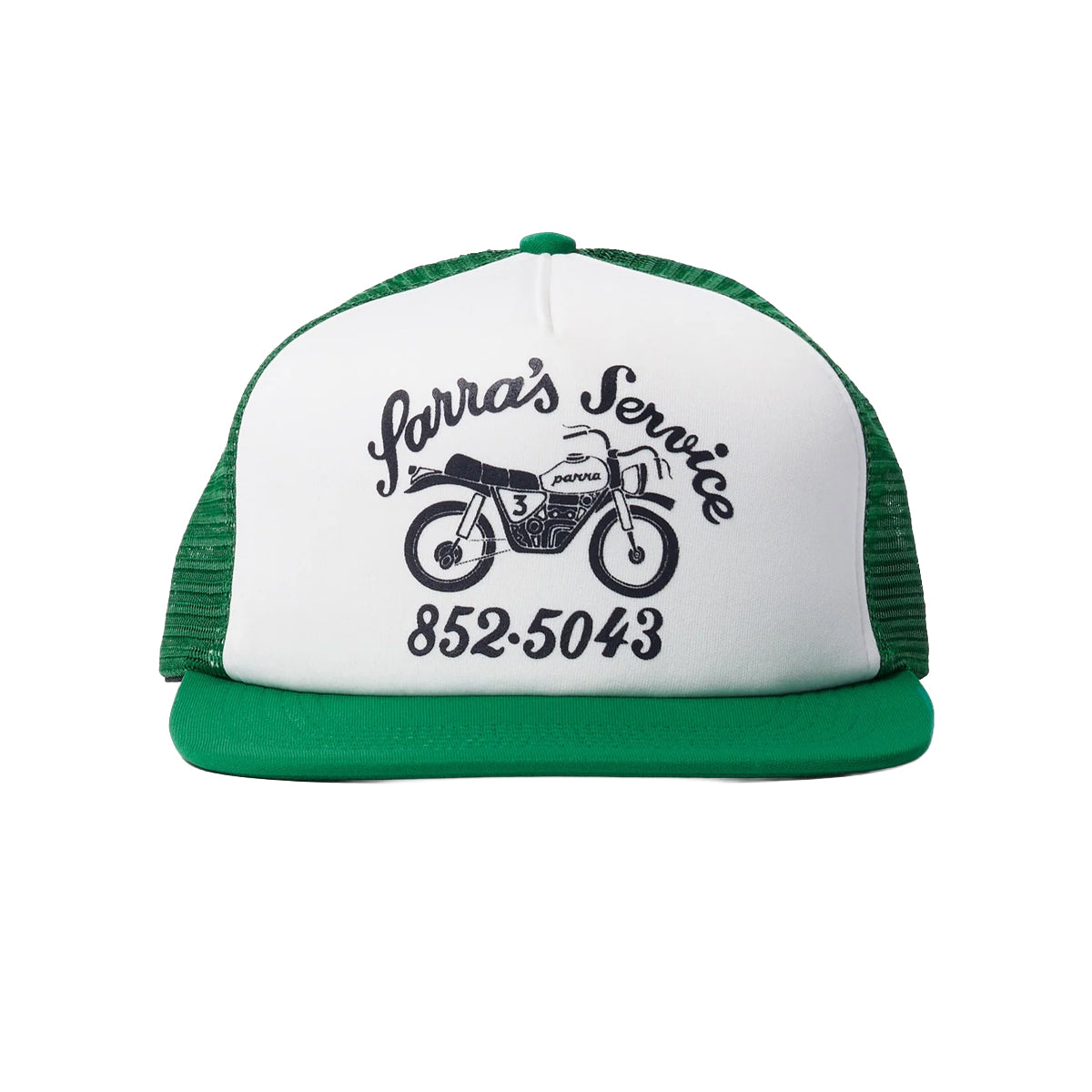Moto Service 5 Panel Hat 'Green'