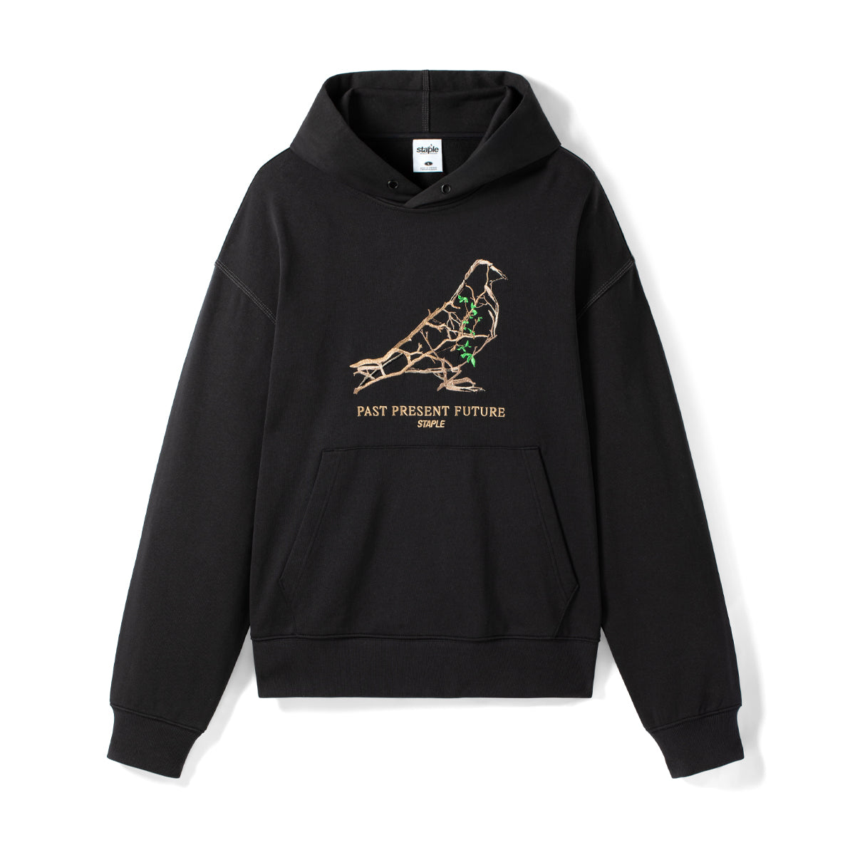 Foliage Pigeon Hoodie 'Black'