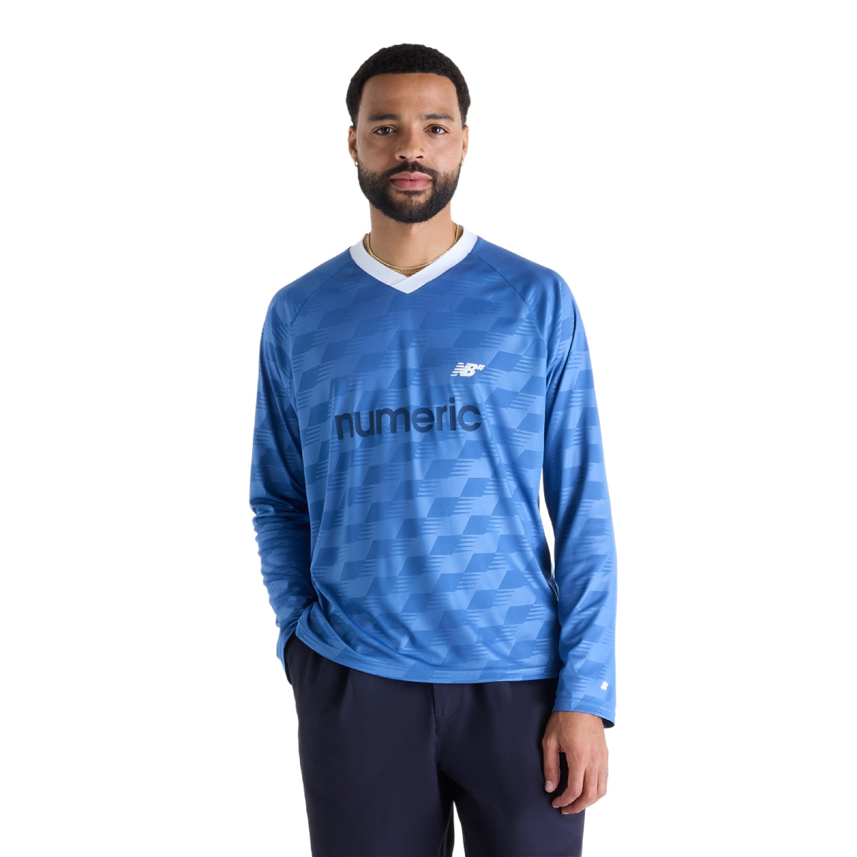 Numeric Long Sleeve Team Jersey 'Blue'