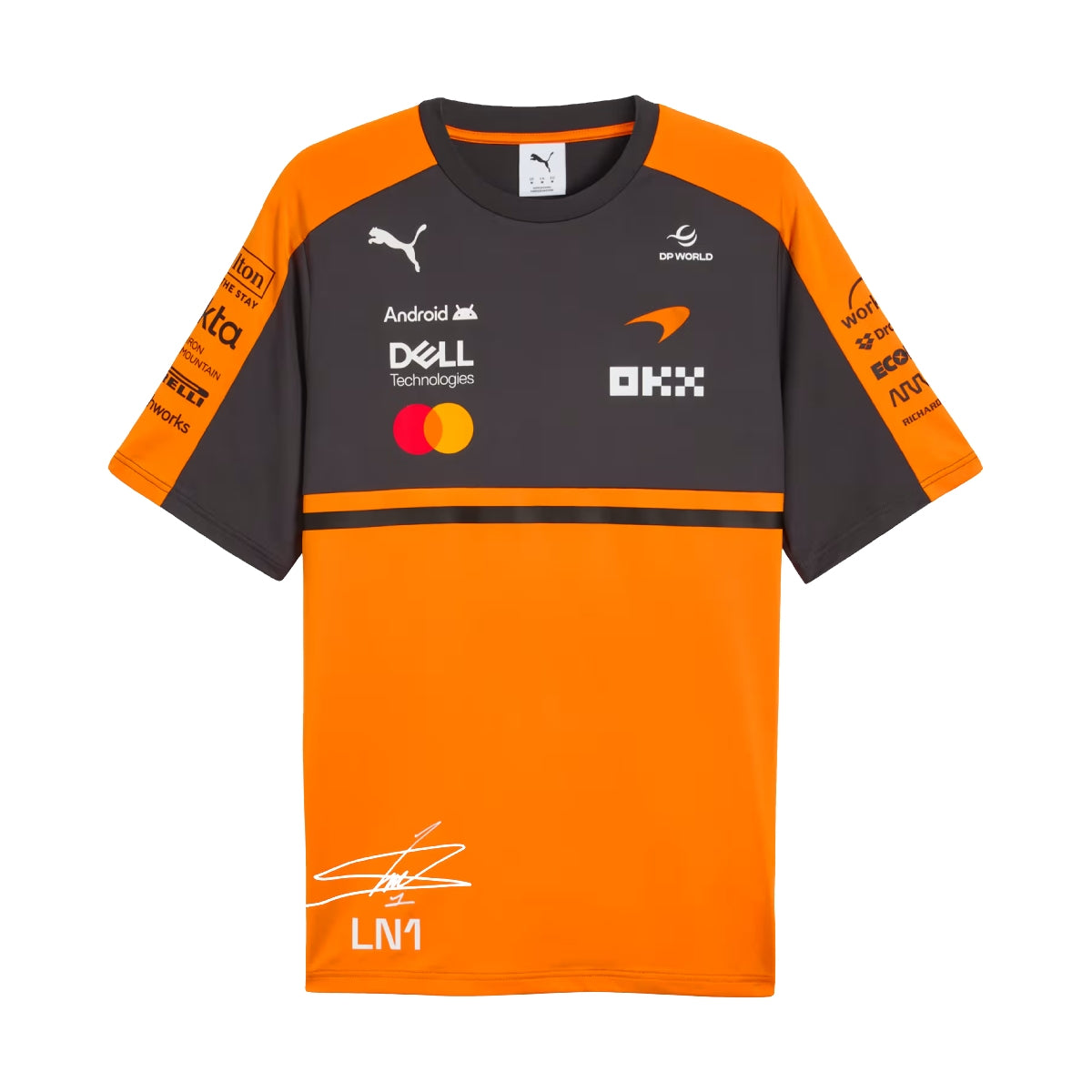 + McLaren Replica Norris Tee 'Papaya'