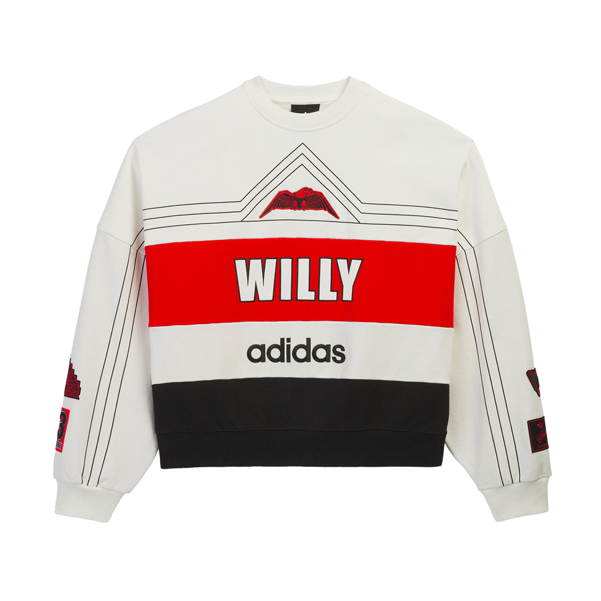 + Willy Chavarria NY Sweatshirt 'Off White'