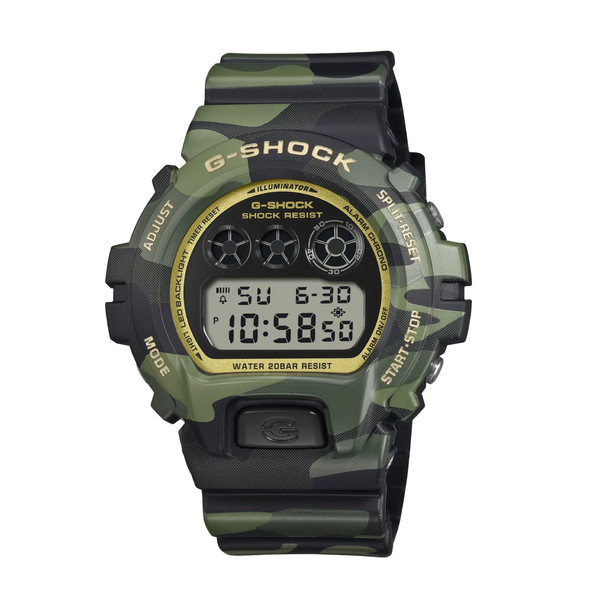 BOLD CAMO DIGITAL DW-6900CMG-3 'Camo Gold'