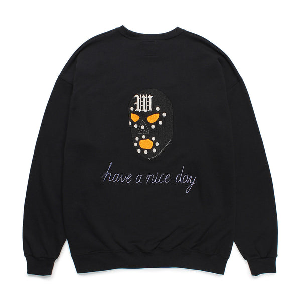 トップス WACKO MARIA CREW NECK SWEAT SHIRT XL Wacko Maria Crew Neck Sweat Shirt | eBay