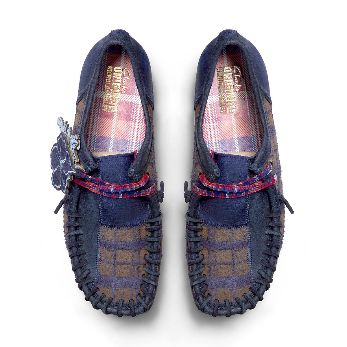 + Nicholas Daley Wallabee 'Navy Combi'