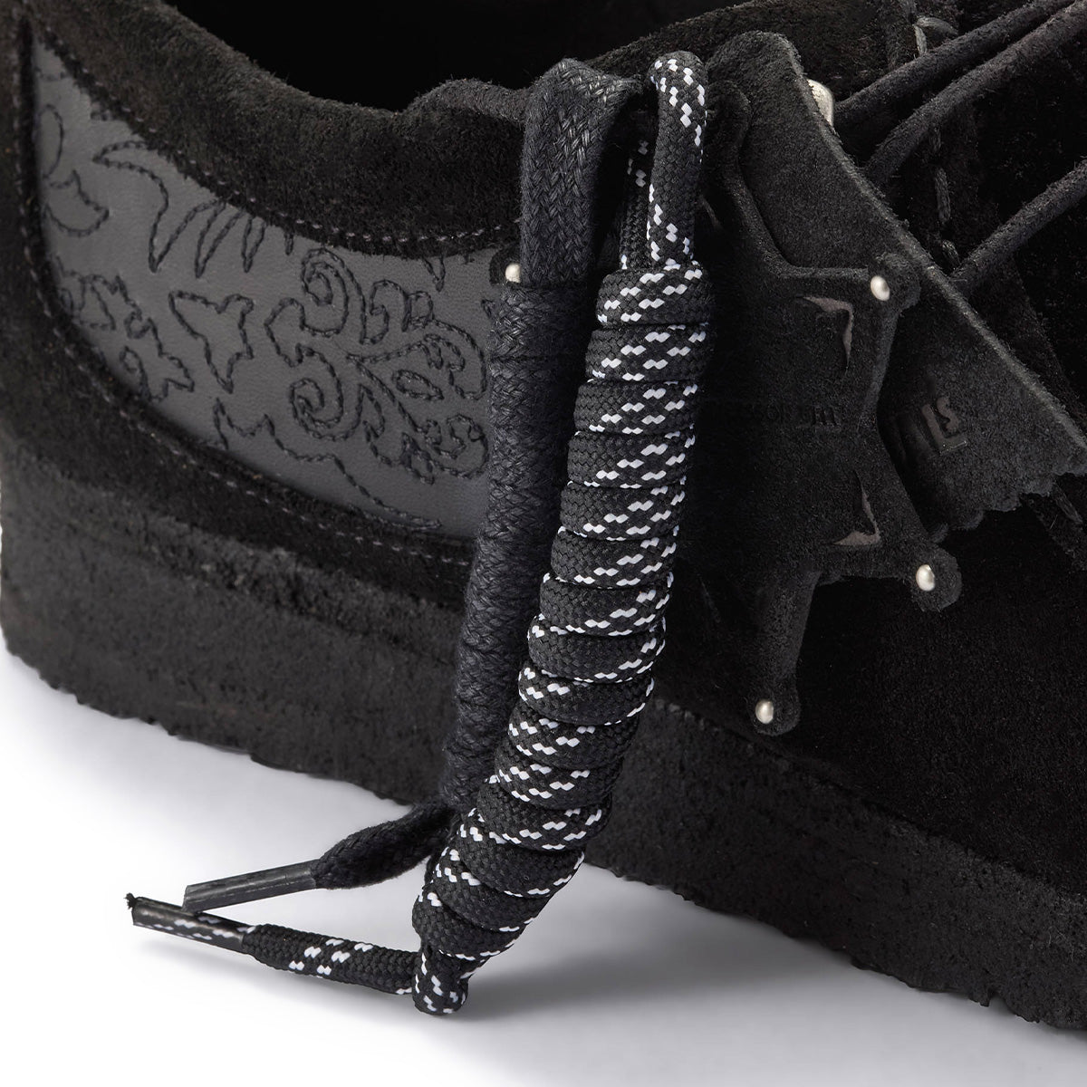 + Andersson Bell Wallabee 'Black Embroidery'
