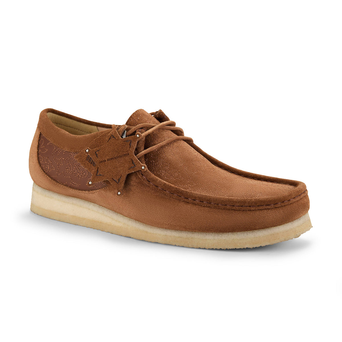 + Andersson Bell Wallabee 'Tan Embroidery'