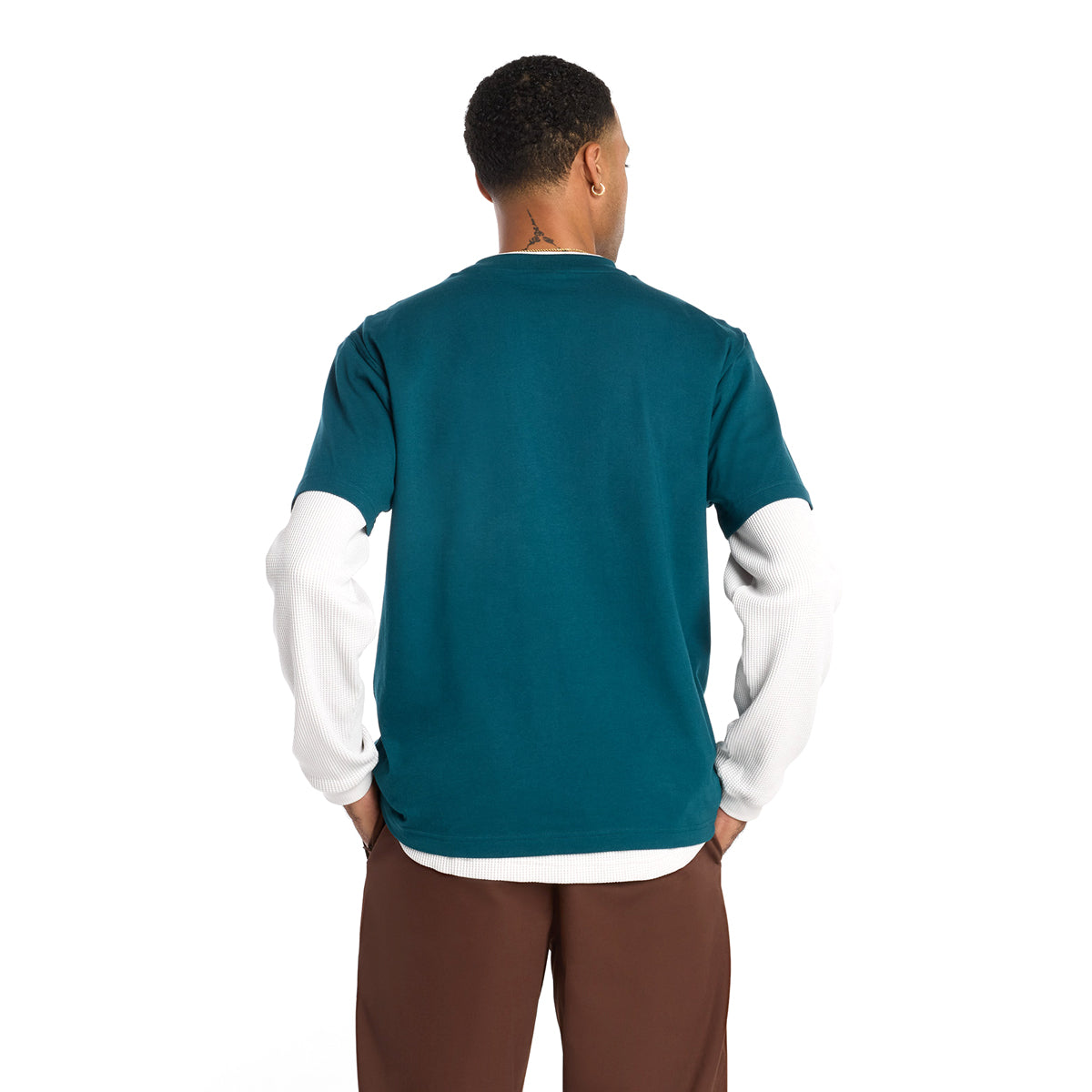 Numeric Linear Logo Tee 'Green'