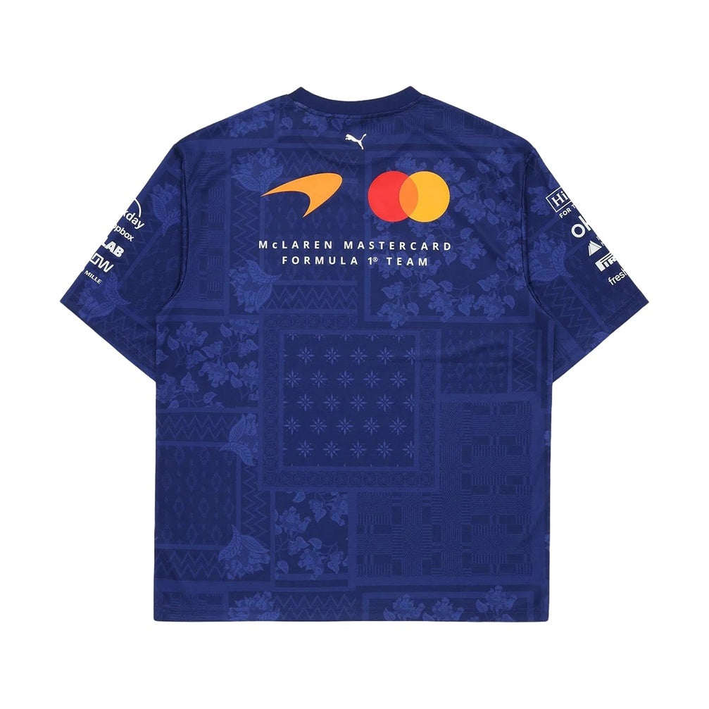 + McLaren Mastercard F1 Team Replica Singapore Drivers Tee 'Blue'