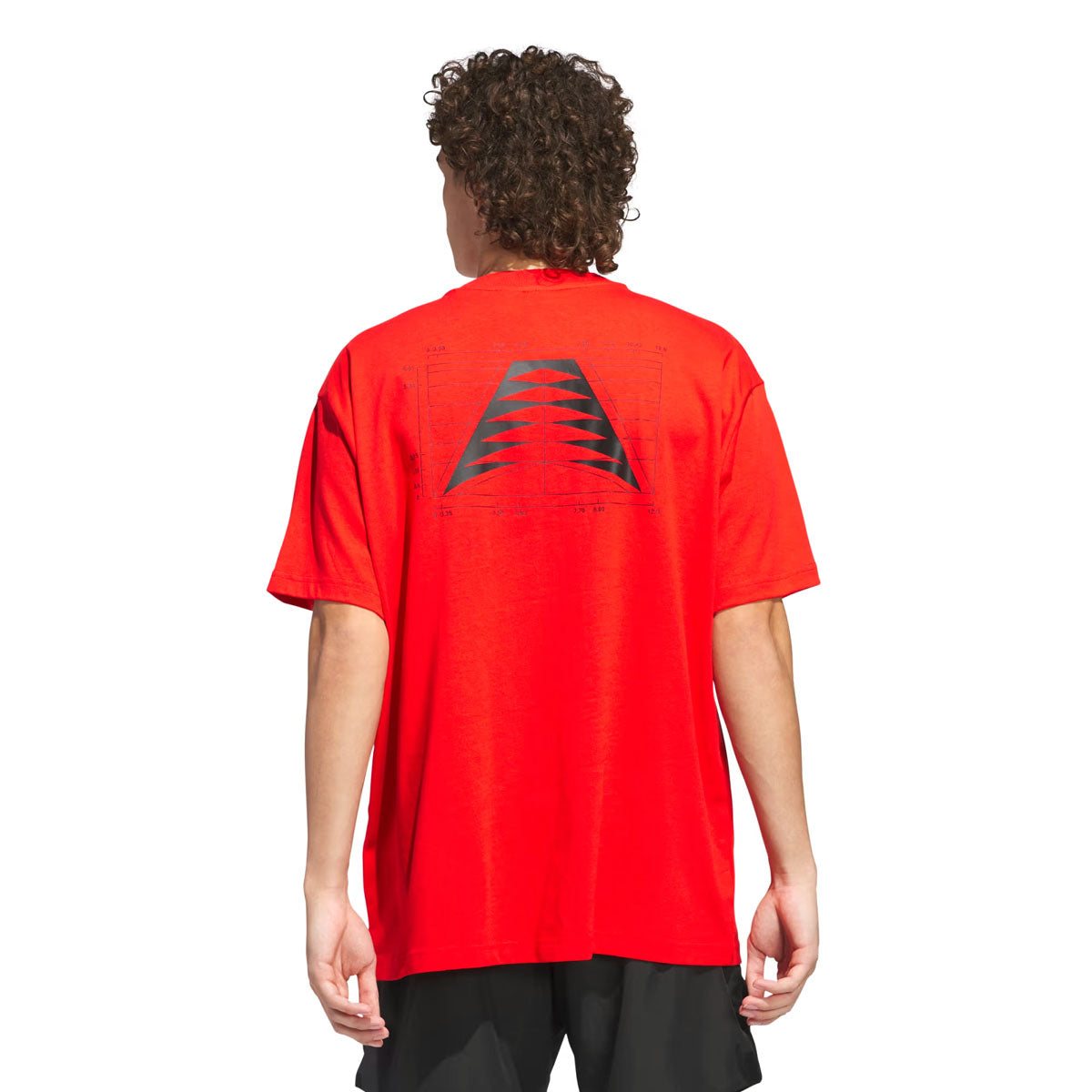 + Anthony Edwards Seasonal Logo Tee 'Active Red'