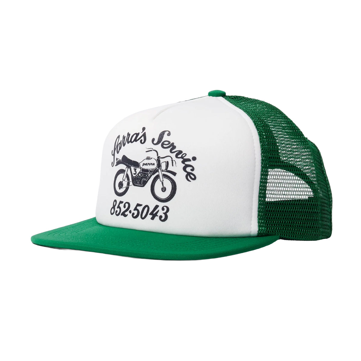 Moto Service 5 Panel Hat 'Green'