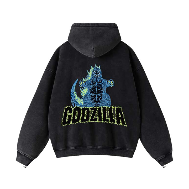 + Godzilla Towering Godzilla Hoodie 'Dark Fog'